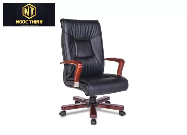 Ghế lãnh đạo cao cấp bọc da thật TQ30